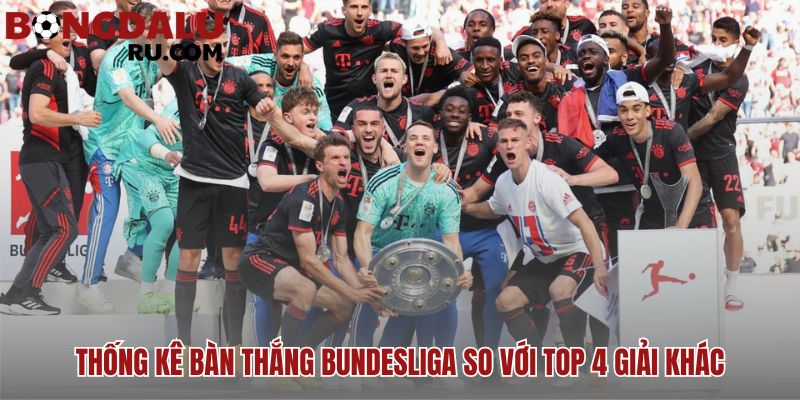 Bundesliga: giải đấu có nhiều bàn thắng nhất châu Âu? qua thống kê